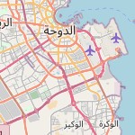 Map for location: Al Thumama, Qatar