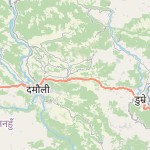 Map for location: Bardhan, Nepal