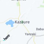 Map for location: Kazaure, Nigeria