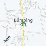 Map for location: Blimbing, Indonesia