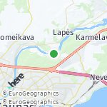 Map for location: Karmėlava, Lithuania