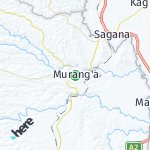 Map for location: Murang'a, Kenya