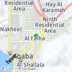 Map for location: Al Faiha, Jordan