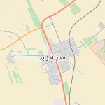 Map for location: Madinat Zayed, United Arab Emirates