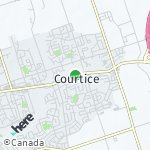 Map for location: Courtice, Canada