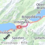Map for location: Interlaken, Swiss
