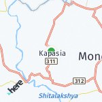 Map for location: Kapasia, Bangladesh