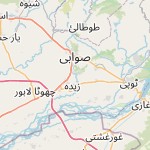 Map for location: Swabi, Pakistan