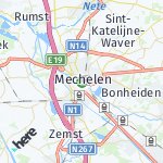 Map for location: Mechelen, Belgium