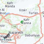 Map for location: Mash'had, Israel