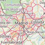 Map for location: Madrid, Spain