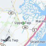 Map for location: Upper, United States