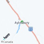 Map for location: Aylesbury, Canada