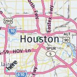 Map for location: Houston, United States