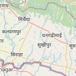 Map for location: Durgapur, Nepal