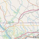 Map for location: Nottingham, United States