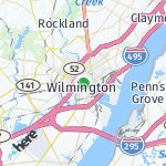 Map for location: Wilmington, United States