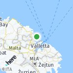 Map for location: Sliema, Malta