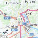 Map for location: Linz, Austria