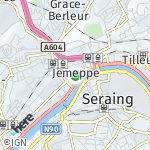 Map for location: Jemeppe, Belgium