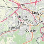 Map for location: Jemeppe, Belgium