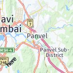 Map for location: Panvel, India