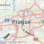 Map for location: Prague, Czech Republic