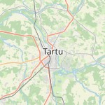 Map for location: Tartu, Estonia