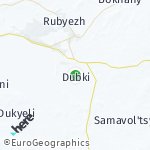 Map for location: Dubki, Belarus