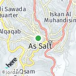 Map for location: Al-Izareyah Quarter, Jordan