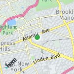 Map for location: East New York, United States