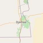 Map for location: Djamaa, Algeria