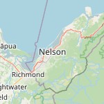 Map for location: Nelson, New Zealand