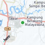 Map for location: Taman Kuala Ketil, Malaysia