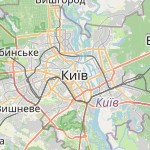 Map for location: Kyiv, Ukraine