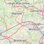 Map for location: Maidenhead, United Kingdom