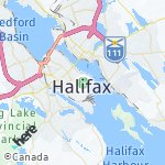 Map for location: Halifax, Canada