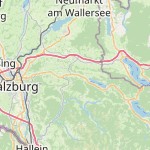 Map for location: Hof bei Salzburg, Austria