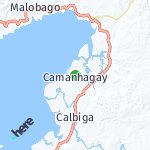 Map for location: San Sebastian, Philippines