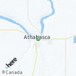 Map for location: Athabasca, Canada