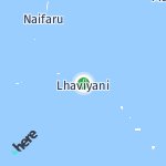 Map for location: Lhaviyani, Maldives