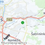 Map for location: Vilnius, Lithuania