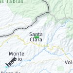 Map for location: Santa Clara, Panama