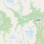 Map for location: Kalam, Pakistan