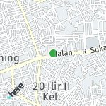 Map for location: 8 Ilir, Indonesia