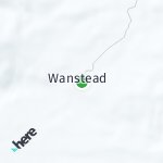 Map for location: Wanstead, New Zealand