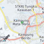 Map for location: Kampung Mata-Mata, Brunei Darussalam