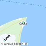 Map for location: Kolka, Latvia
