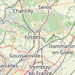 Map for location: Survilliers, France