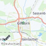 Map for location: Gifhorn, Germany